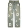 Pantalon en Denim « Cotton Wreath » ample, délavage « Dirty Wash »