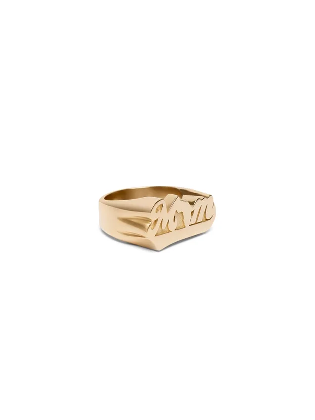 Bague « Mom » en or