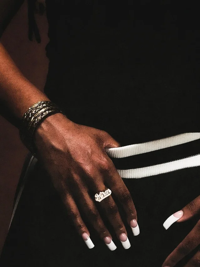 Bague « Mom » en or