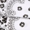 Bandana « Cotton Wreath Paisley » blanc
