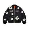 Blouson aviateur MA-1 « Cotton Wreath » noir