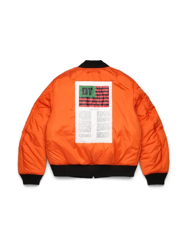 Blouson aviateur MA-1 « Cotton Wreath » noir