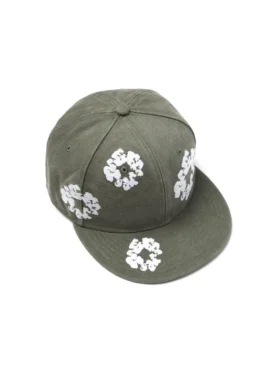 Casquette ajustée en toile « Cotton Wreath » New Era 59FIFTY, couleur olive