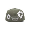 Casquette ajustée en toile « Cotton Wreath » New Era 59FIFTY, couleur olive