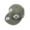 Casquette ajustée en toile « Cotton Wreath » New Era 59FIFTY, couleur olive