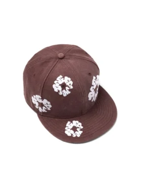 Casquette ajustée en toile « Cotton Wreath » New Era 59FIFTY, marron