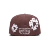 Casquette ajustée en toile « Cotton Wreath » New Era 59FIFTY, marron