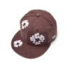 Casquette ajustée en toile « Cotton Wreath » New Era 59FIFTY, marron