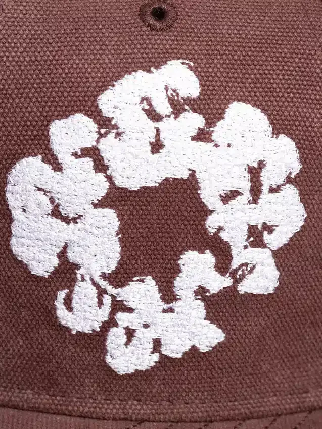 Casquette ajustée en toile « Cotton Wreath » New Era 59FIFTY, marron