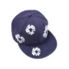Casquette ajustée en toile New Era 59FIFTY Cotton Wreath indigo