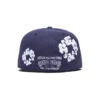 Casquette ajustée en toile New Era 59FIFTY Cotton Wreath indigo