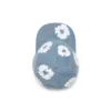 Casquette en Denim brut « Cotton Wreath » délavage clair
