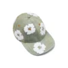 Casquette en Denim brut « Cotton Wreath » – Délavage « Dirty Wash »