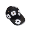 Casquette en Denim brut « Cotton Wreath » – Indigo délavé