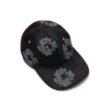 Casquette en Denim brut « Cotton Wreath » « Mono » – Indigo délavé