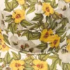 Casquette en toile à fleurs DT multicolore