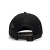 Casquette trucker DT à motif estampé, noire