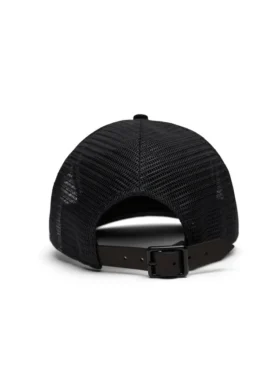 Casquette trucker DT à motif estampé, noire