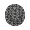 Chapeau bob « Jacquard Wreath » délavé noir