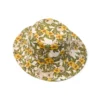 Chapeau de pêcheur en toile à motifs floraux DT, multicolore
