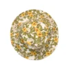 Chapeau de pêcheur en toile à motifs floraux DT, multicolore