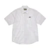 Chemise boutonnée à manches courtes DT Panther, blanche