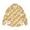 Chemise à manches longues boutonnée « Cotton Wreath » en madras