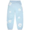 Cotton Wreath Sweatpant bleu poudré