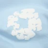 Cotton Wreath Sweatpant bleu poudré