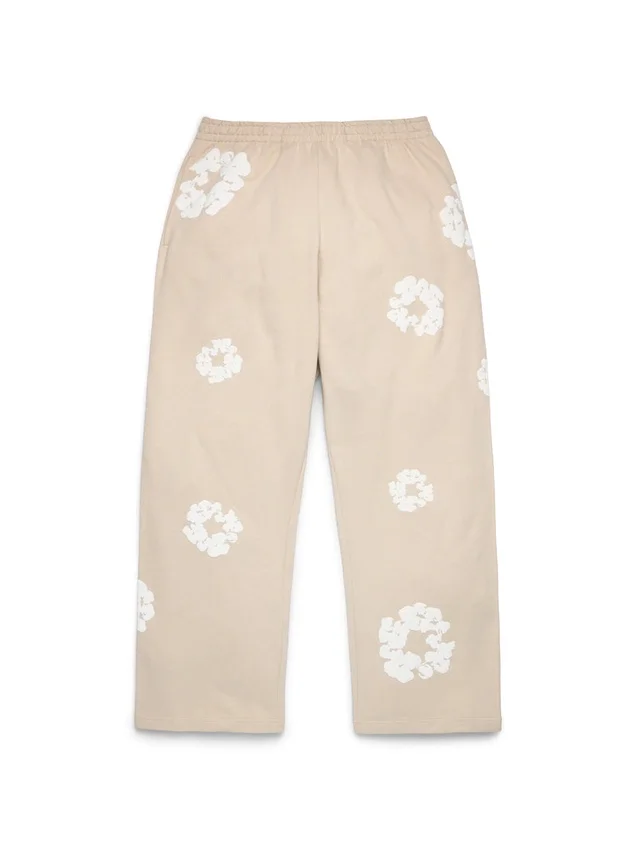 Cotton Wreath Sweatpant, couleur crème