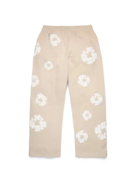Cotton Wreath Sweatpant, couleur crème
