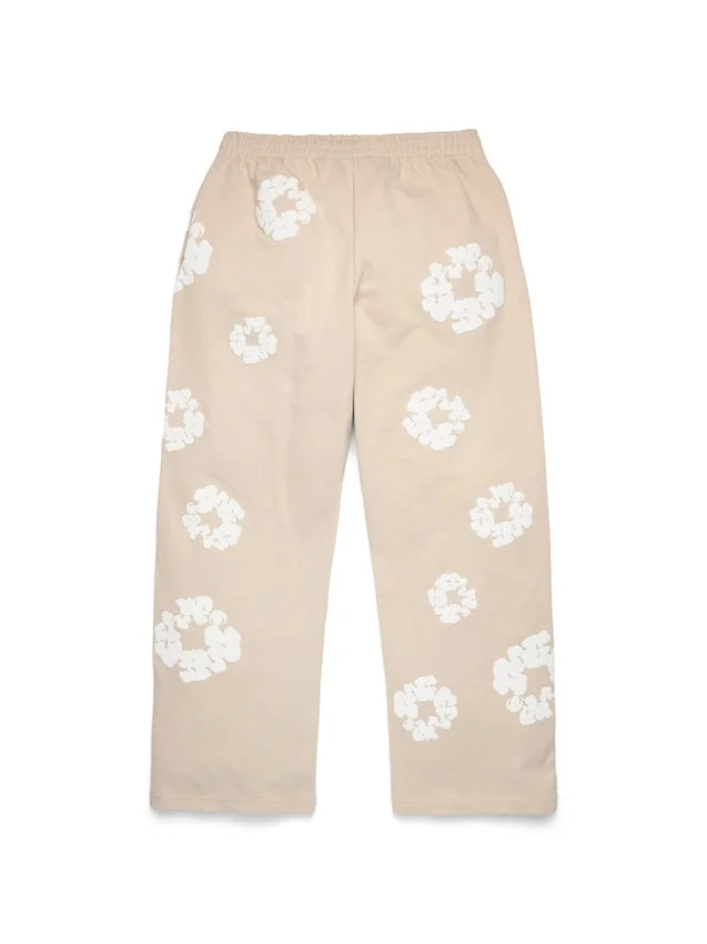 Cotton Wreath Sweatpant, couleur crème