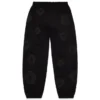 Cotton Wreath Sweatpant noir