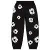 Cotton Wreath Sweatpant noir