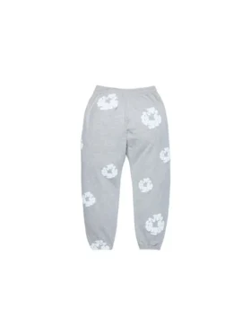 Cotton Wreath Sweatpant pour enfant, gris