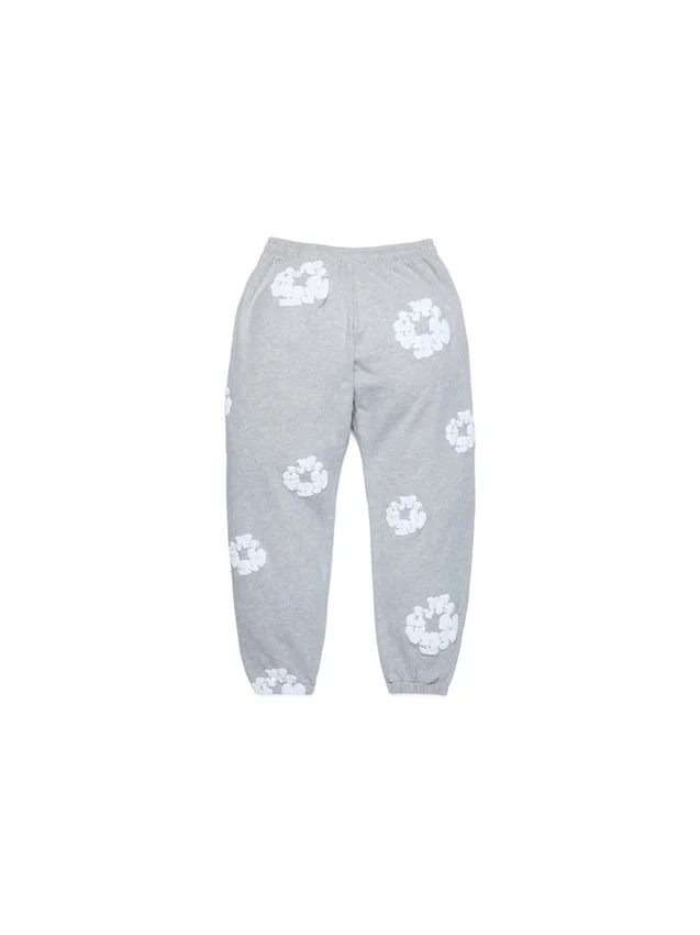 Cotton Wreath Sweatpant pour enfant, gris