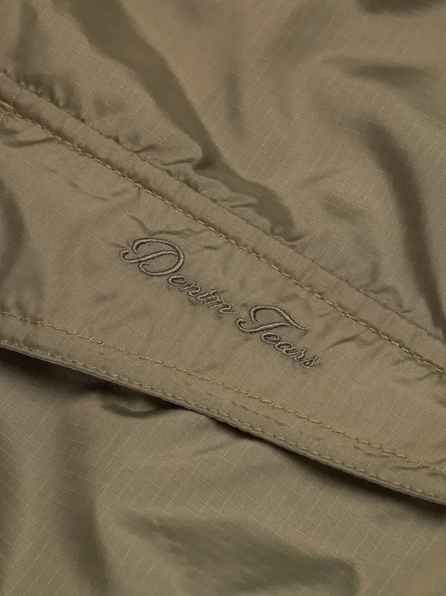 Coupe-vent « Script » olive
