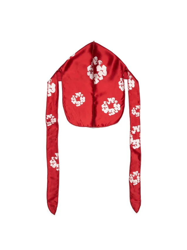 Durag « Cotton Wreath » rouge