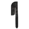 Durag en cuir « Cotton Wreath » noir