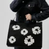 Grand sac en toile « Cotton Wreath »