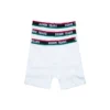 Lot de 3 boxers blancs