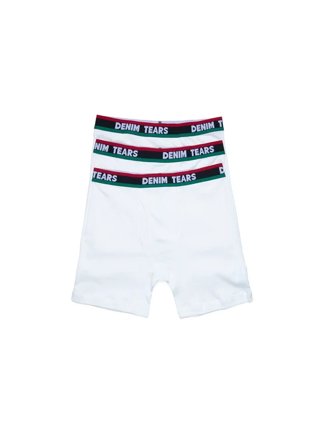 Lot de 3 boxers blancs