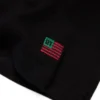 Lot de 3 débardeurs côtelés DT Flag, noir