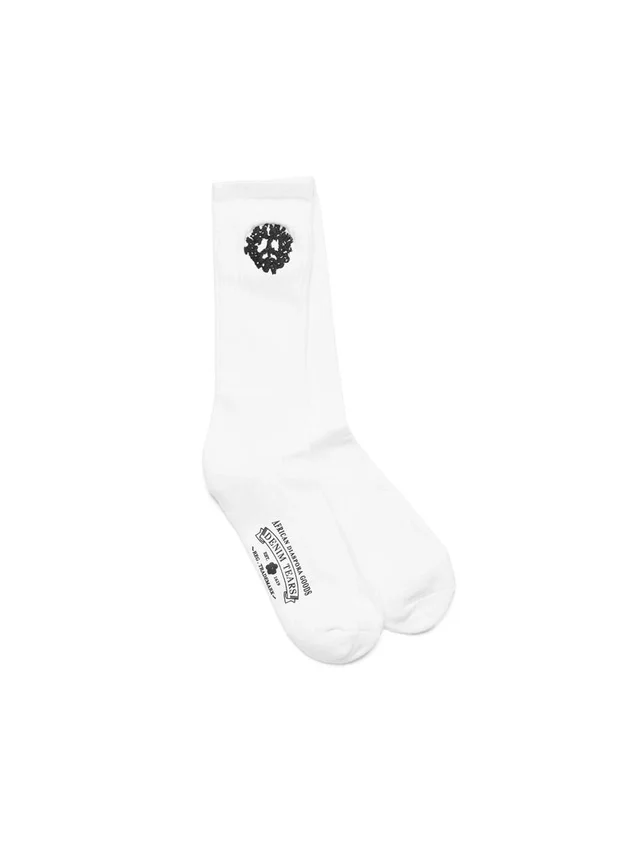 Lot de 3 paires de chaussettes « Cotton Peace Wreath » blanches