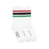 Lot de 3 paires de chaussettes RBG blanches
