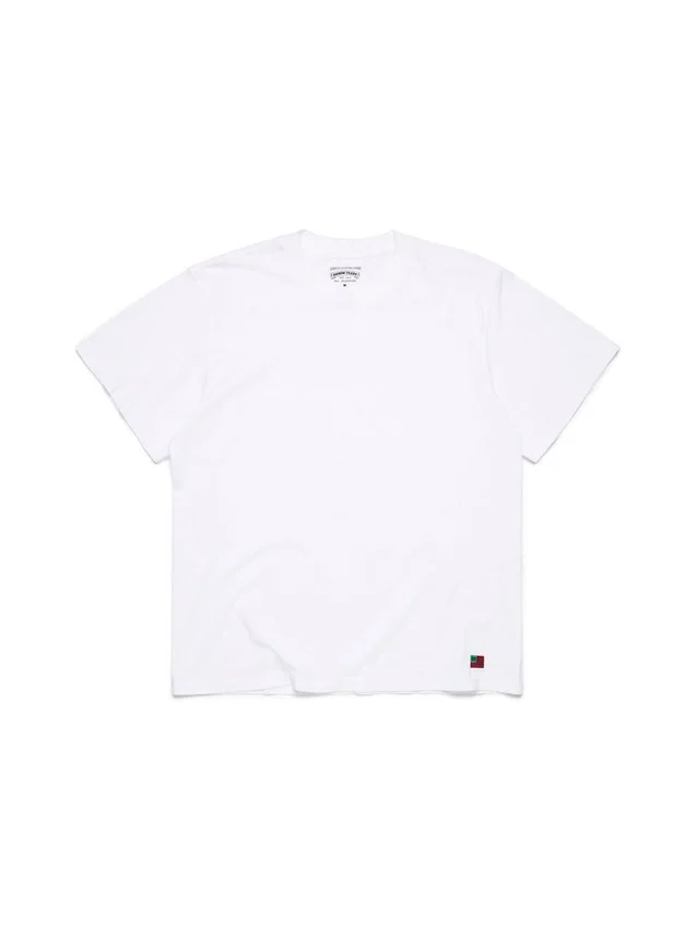 Lot de 3 t-shirts DT Flag, blanc