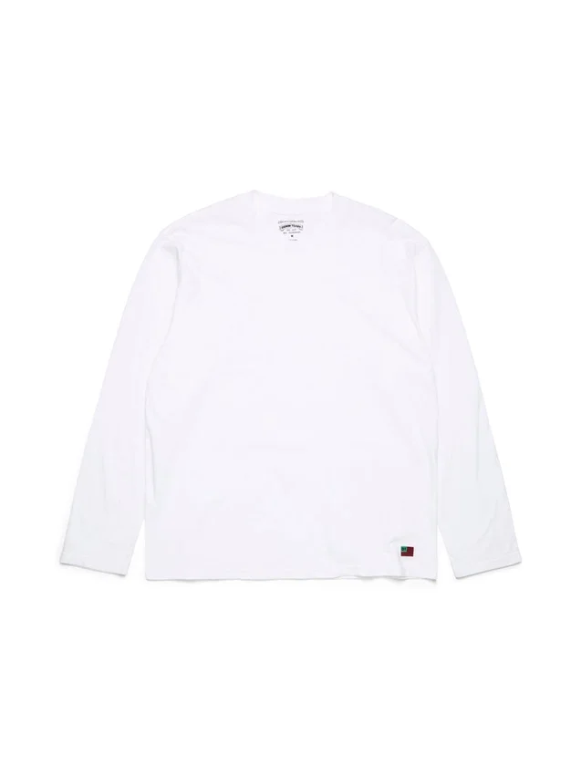 Lot de 3 t-shirts à manches longues DT Flag, blanc