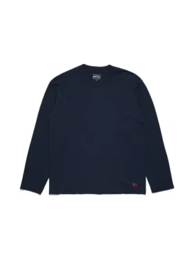 Lot de 3 t-shirts à manches longues DT Flag bleu marine