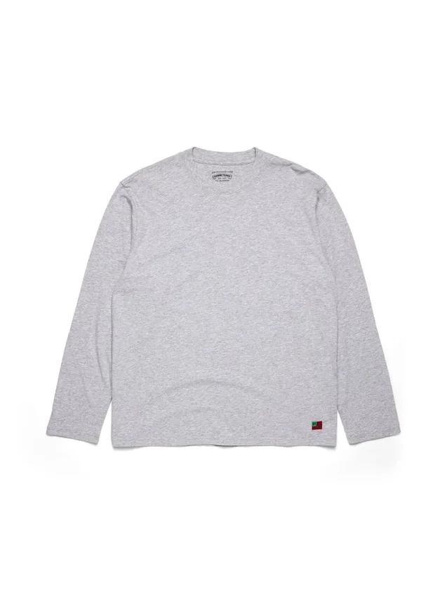 Lot de 3 t-shirts à manches longues DT Flag, gris