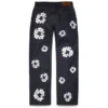 Pantalon baggy en Denim « Cotton Wreath » à lisière